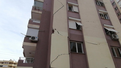 Kayseri'de depremler sonrası hasar tespit çalışması: 584 yapı ağır hasarlı çıktı