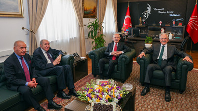 Kılıçdaroğlu, eski CHP Genel Başkanlarını Meclis'te ağırladı