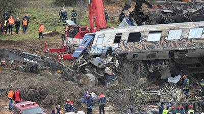 Yunanistan tren kazasında ölü sayısı 46'ya yükseldi