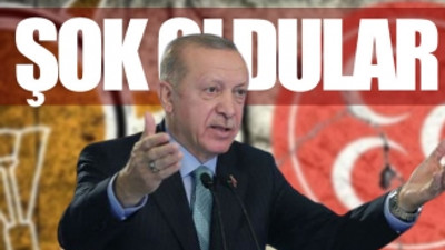 Erdoğan'dan MHP'lileri kızdıran sözler