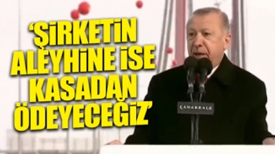 Erdoğan müjde gibi açıkladı 