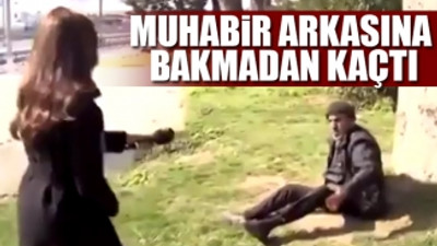 ATV muhabirine vatandaştan şok tepki