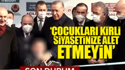 Erdoğan'ın 'kindar nesli'... Mikrafonunu alan çocuk Kılıçdaroğlu’na 'hain' dedi