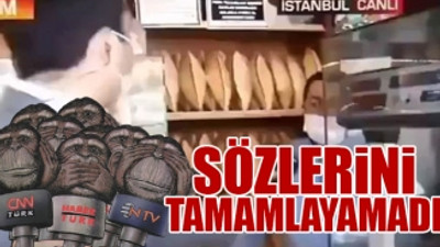 Fırıncı hükümeti eleştirince CNN Türk muhabiri mikrofonu çekti