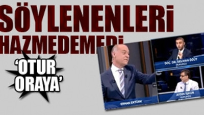 Selman Öğüt canlı yayında çıldırdı, yayını terk etti