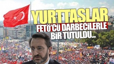 Fahrettin Altun 15 Temmuz üzerinden Gezi Direnişi'ni hedef aldı