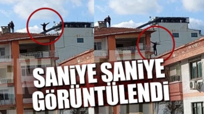 Avcılar'da yurttaş kendini çatıdan aşağı attı