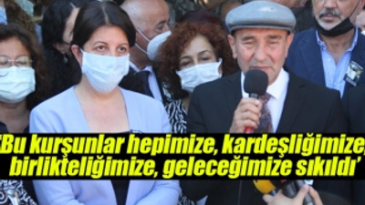 Tunç Soyer'den Deniz Poyraz'ın cenazesinde birlik mesajı