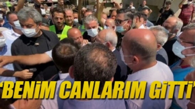 Selde yakınlarını kaybeden vatandaş, Kılıçdaroğlu'na dert yandı