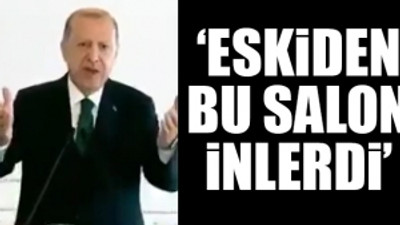 Erdoğan alkış alamayınca sitem etti