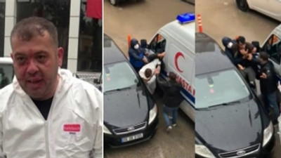 'Ben polisim' diyerek ambulans şoförünü darp etti