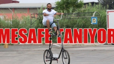 Adana'da yeni icat: 'Koronasiklet'