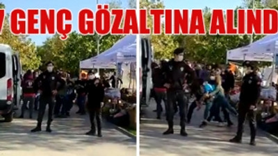 Bayraklı’da polis, Halkevleri’nin yardım standına müdahale etti