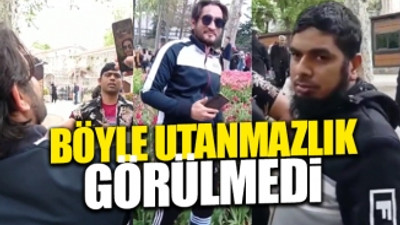 Türk kadınlarının gizlice videosunu çeken mültecilerin vurdumduymazlığı gündem oldu 