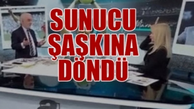 Yandaş kanalda rezil hareket...