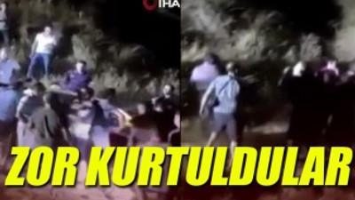 Kız kaçırmaya gelen iki kişiyi ‘kundakçı’ zannettiler