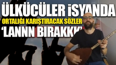 Ülkücü Ozan, Sedat Peker'in sözleri ile hükümete isyan etti