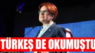 Meral Akşener Nazım Hikmet'in şiirini okudu