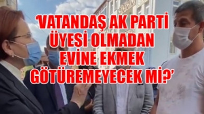 AKP'li yöneticilerin 'ekmeği ile oynadığı' yurttaş feryat etti