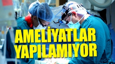 Malzeme olmadığı için hemşirenin ameliyatı 4 gün yapılamadı