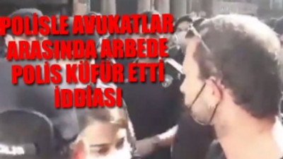 İstanbul Barosu önünde açıklama yapmak isteyen avukatlara izin verilmedi