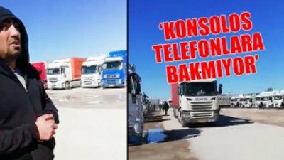 Türk şoförler, Türkmenistan sınırında mahsur kaldı