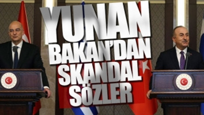 Türkiye ve Yunanistan ortak toplantısında gerginlik: Çavuşoğlu'ndan sert yanıt