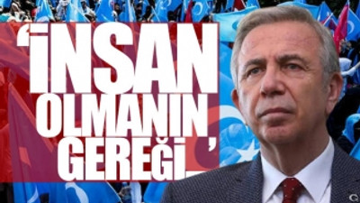 Mansur Yavaş'tan Çin Büyükelçiliğine yanıt