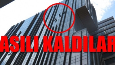 Kadıköy'de 20 katlı binada işçilerin can pazarı