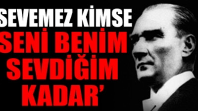 Ata'10 Kasım'da Atatürk'e mesaj' paylaşımı!