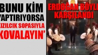 Sarayda davullarla ilk sahur...