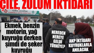 Türkiye'de kuyruklar bitmiyor...