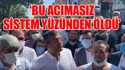 Madencilerin cenazesinde Özgür Özel isyan etti