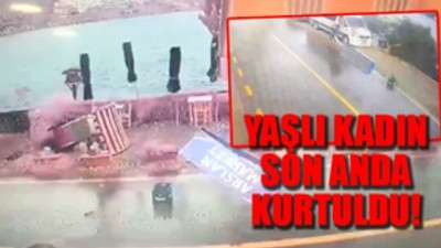 Bodrum'da hortum dehşeti! Camlar kırıldı, ağaçlar devrildi... (1)