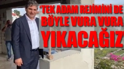 CHP Aykut Erdoğdu'dan örnek davranış! Eline balyozu aldı dediğini yaptı