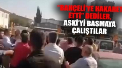 Ülkü Ocakları'ndan ASKİ'ye baskın girişimi: Zeydan Karalar'dan açıklama