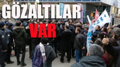 Kızılay’ı protesto etmek isteyenlere polis müdahale etti