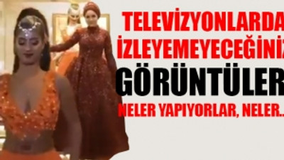 İslamcı sosyetenin dansözlü kına gecesi sosyal medyayı salladı