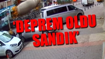 İstanbul’da beton mikseri dehşeti!