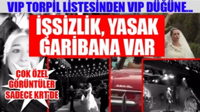 Erdoğan'ın en yakınındaki ismin kızına koronavirüse rağmen VIP düğün