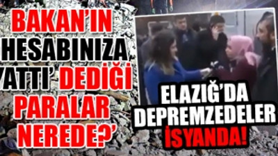 Elazığ için toplanan paralar uçtu!: Cenazemizin üstünde şov yaptılar