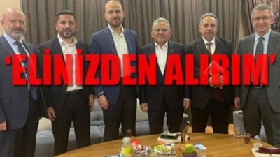 AKP'li başkanlar Bilal Erdoğan'ın önünde birbirine girdi