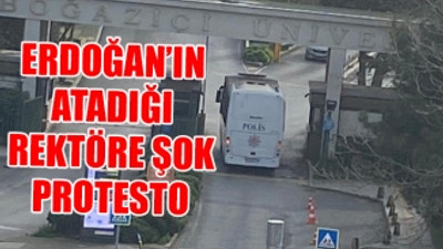 Polis Boğaziçi Üniversitesi'ne girdi