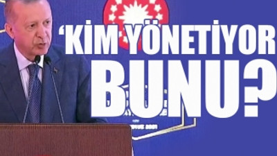 Erdoğan, konuştuğu sırada ses sorunu yaşandı: Sinirlendi...