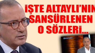 Fatih Altaylı'dan çok sert 'Lozan' tepkisi: Sıkıyorsa yapın...