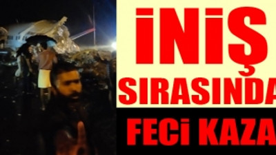 Hindistan'da uçak kazası: En az 2 ölü, 35 yaralı