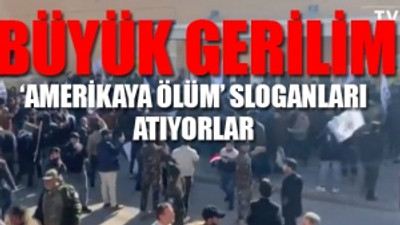 Binlerce kişi ABD Büyükelçiliği'ni bastı! Göstericiler binayı ateşe verdi!