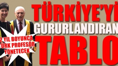 Türk Bayrağı'nı tıp dünyasının zirvesinde dalgalandırdı