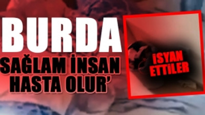 Bu da umrecilerin kalacakları odadan bir görüntü: Burda insan yaşar mı?