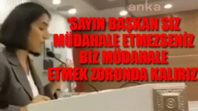 AKP'liler 20 yaşında canice öldürülen Ceren Özdemir adına konuşan CHP'li kadın Meclis üyesini konuşturmadı